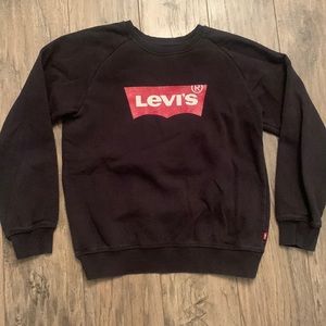 LEVIS Black Crew Neck